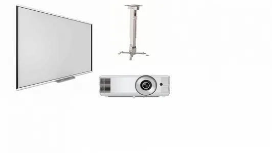 Интерактивная доска SMART SBM777V с проектором EXD101W и креплением DSM-2L
