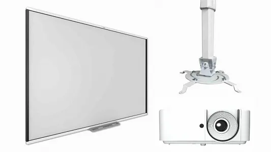 Интерактивная доска SMART SBM777V с проектором EXD102Z и креплением DSM-2L
