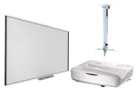 Интерактивная доска SMART SBM787V с проектором SMART UL110W и креплением DIGIS DSM-2