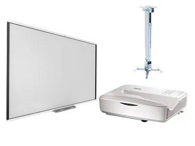 Интерактивная доска SMART SBM787V с проектором SMART UL110W и креплением DIGIS DSM-2