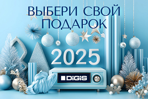 Новогодняя распродажа DIGIS 2025